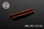 Libra Lures Slight Worm 38mm Cheese , Brown 038